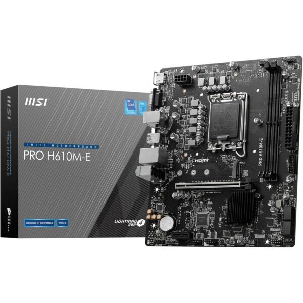 MSI PRO H610M-E